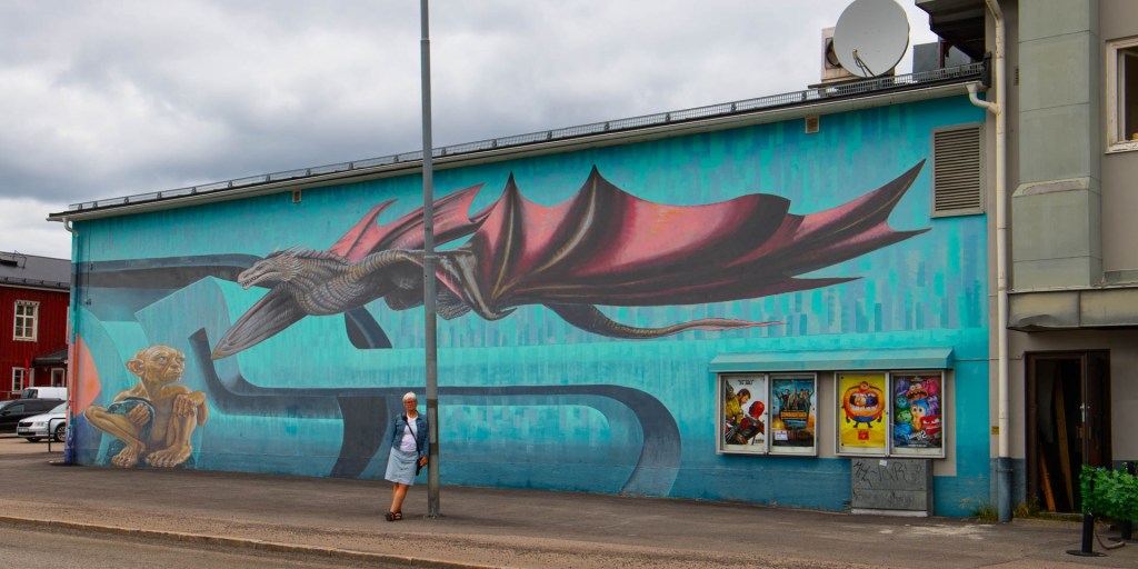 Street Art i Ljusdal och en fin dag i&nbsp;Gävle.