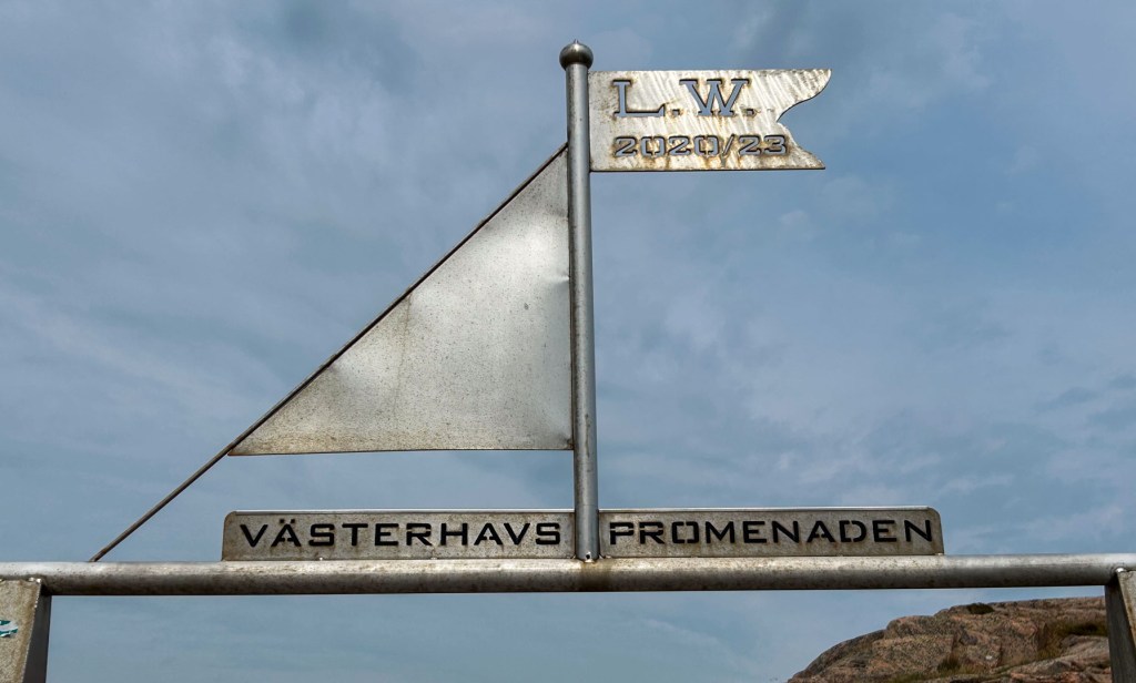 Västerhavspromenaden, Lysekil i&nbsp;sommarväder.