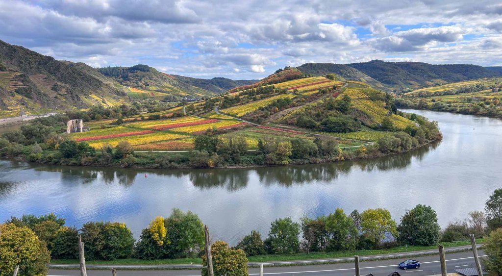 Sankt Aldegund och Bremm vid&nbsp;Mosel.